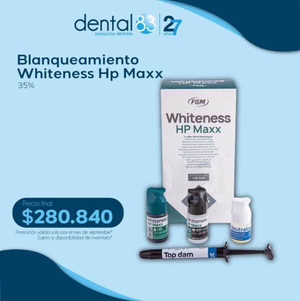 BLANQUEAMIENTO WHITENESS HP MAXX 35%