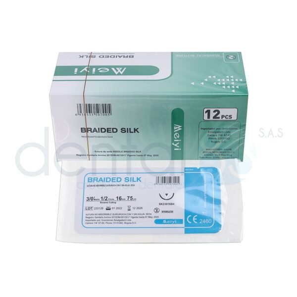 SUTURA SURGICAL 4/0   AGUJA 19