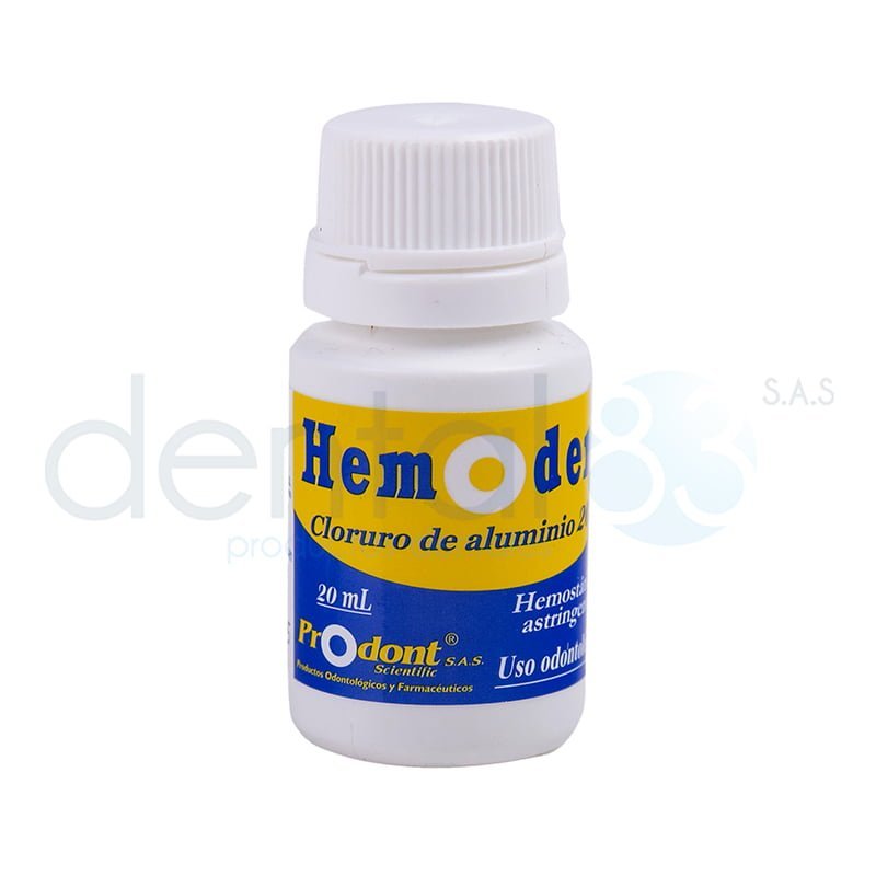CLORURO ALUMINIO / HEMODENT X 20 ML