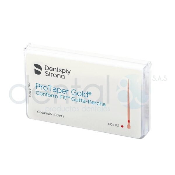 CONOS DE GUTAPERCHA PROTAPER GOLD F2