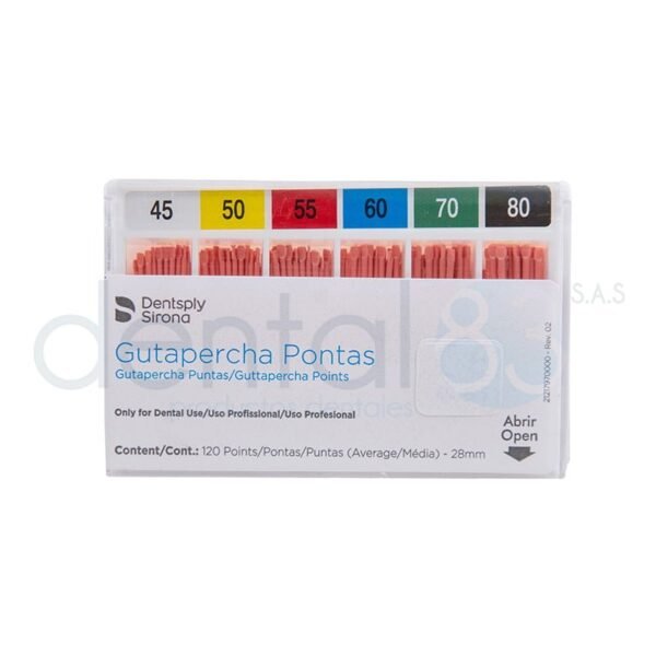 CONOS GUTAPERCHA DENTSPLY 15