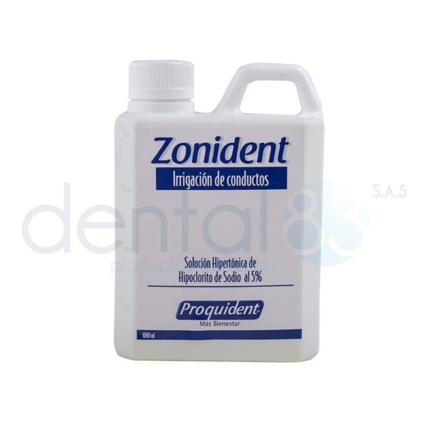 HIPOCLORITO SODIO 5% ZONIDENT X 1000 ML