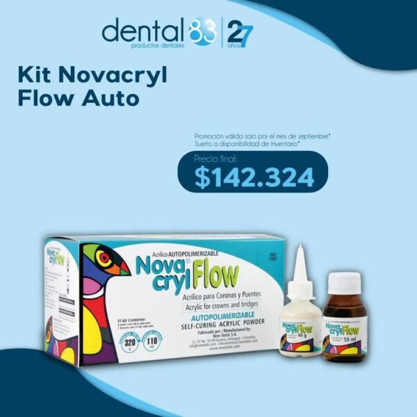 KIT NOVACRYL FLOW AUTO